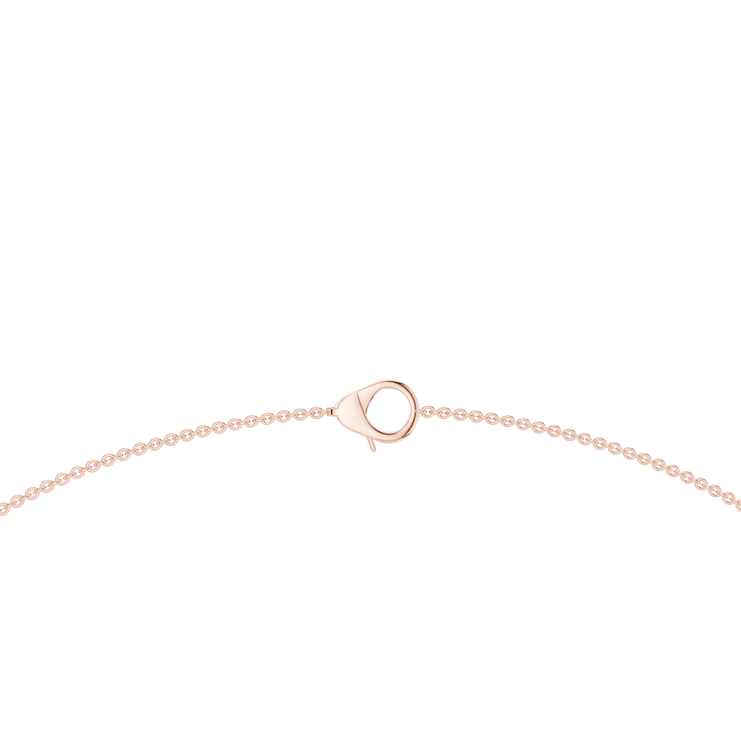 Pink Gold-Constellation Line Modern Gold Link Bracelet- Lab-Grown Diamond Necklace_view=LOCK