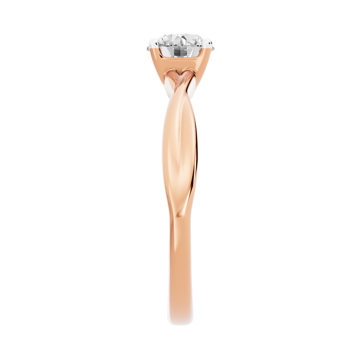 Pink Gold-Quasar Lab-Grown Diamond Engagement Ring_view=SIDE