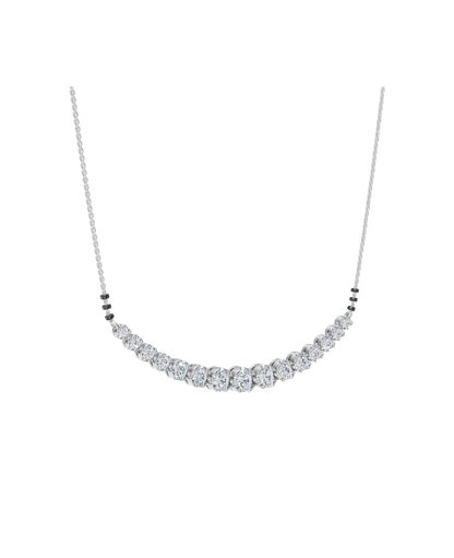 White Gold-Castor Necklace Lab Diamond_view=3DV