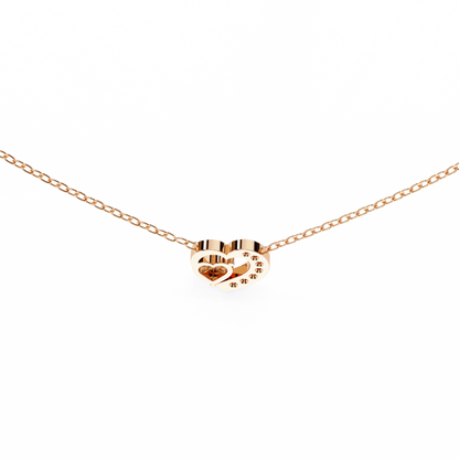 Pink Gold-Capella Pendant Lab Diamond_view=BACK