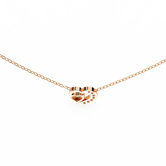Pink Gold-Capella Pendant Lab Diamond_view=BACK