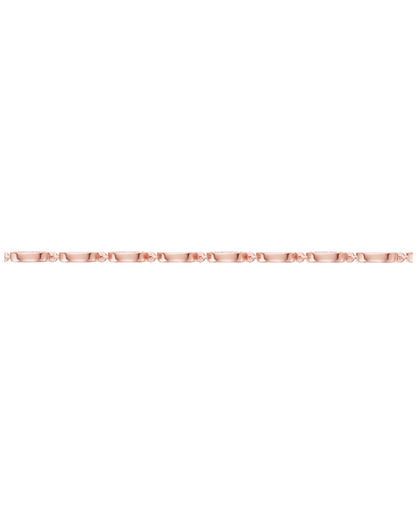 Pink Gold-Infinity Line Textured Gold Bracelet- Lab-Grown Diamond Bracelet_view=SIDE