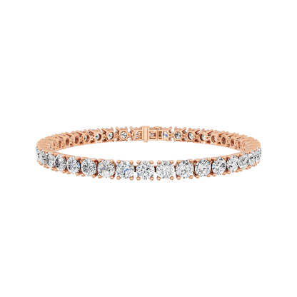 Pink Gold-Harmony - Lab-Grown Diamond Bracelet_view=3DH