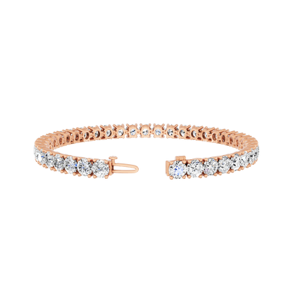 Pink Gold-Harmony - Lab-Grown Diamond Bracelet_view=OPEN