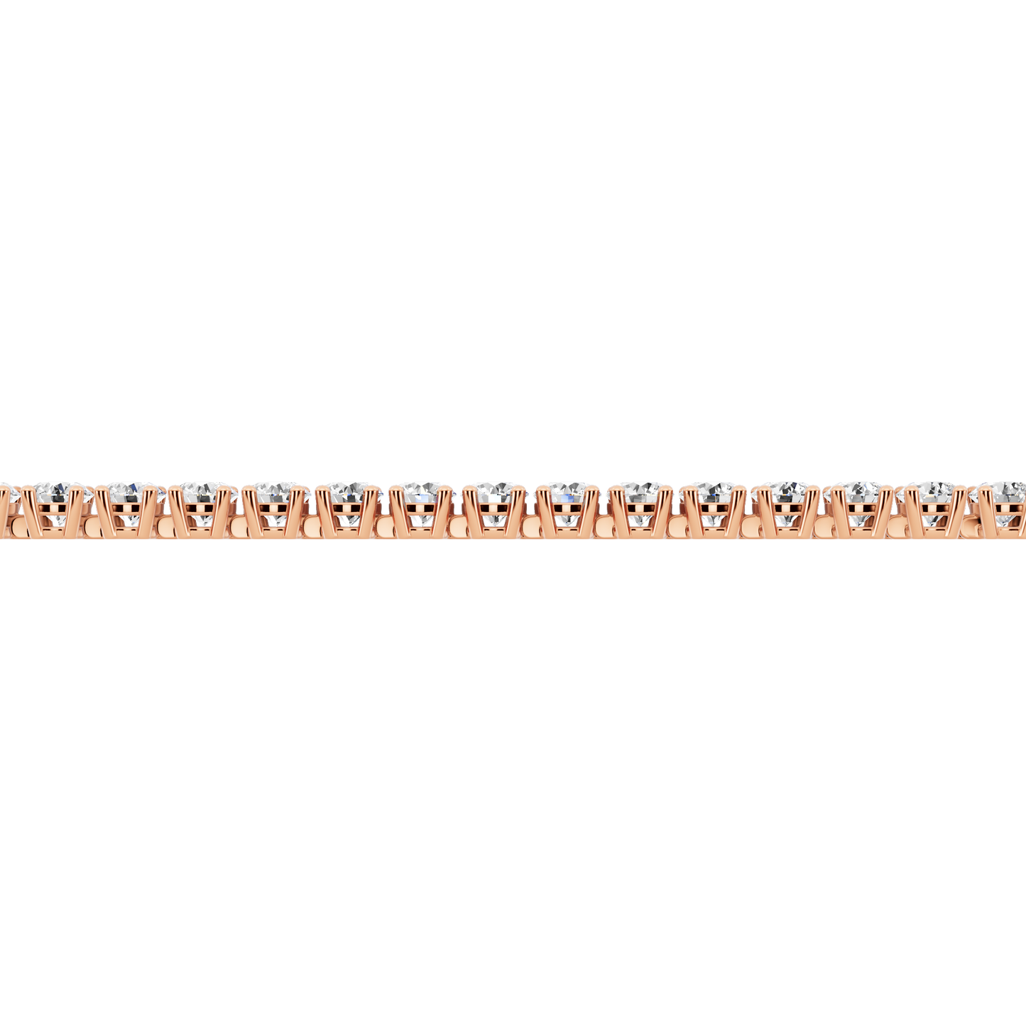 Pink Gold-Harmony - Lab-Grown Diamond Bracelet_view=SIDE