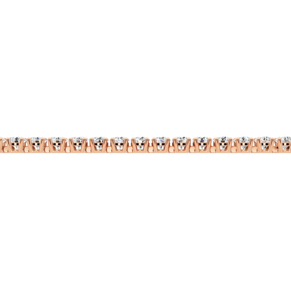 Pink Gold-Harmony - Lab-Grown Diamond Bracelet_view=SIDE