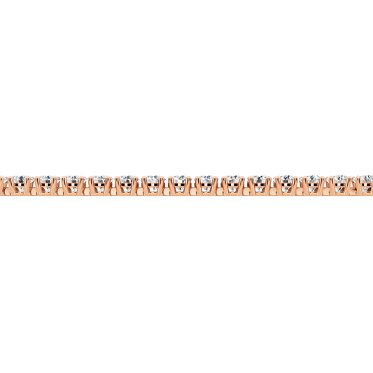 Pink Gold-Harmony - Lab-Grown Diamond Bracelet_view=SIDE
