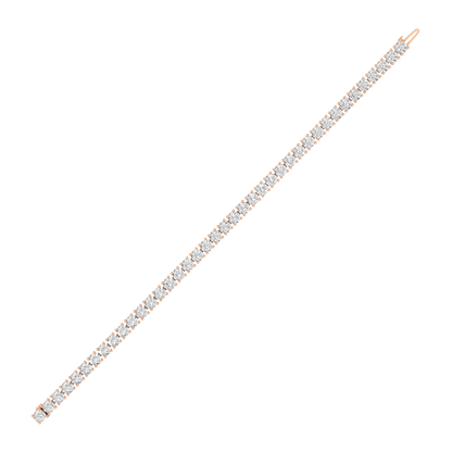 Pink Gold-Harmony - Lab-Grown Diamond Bracelet_view=TOP