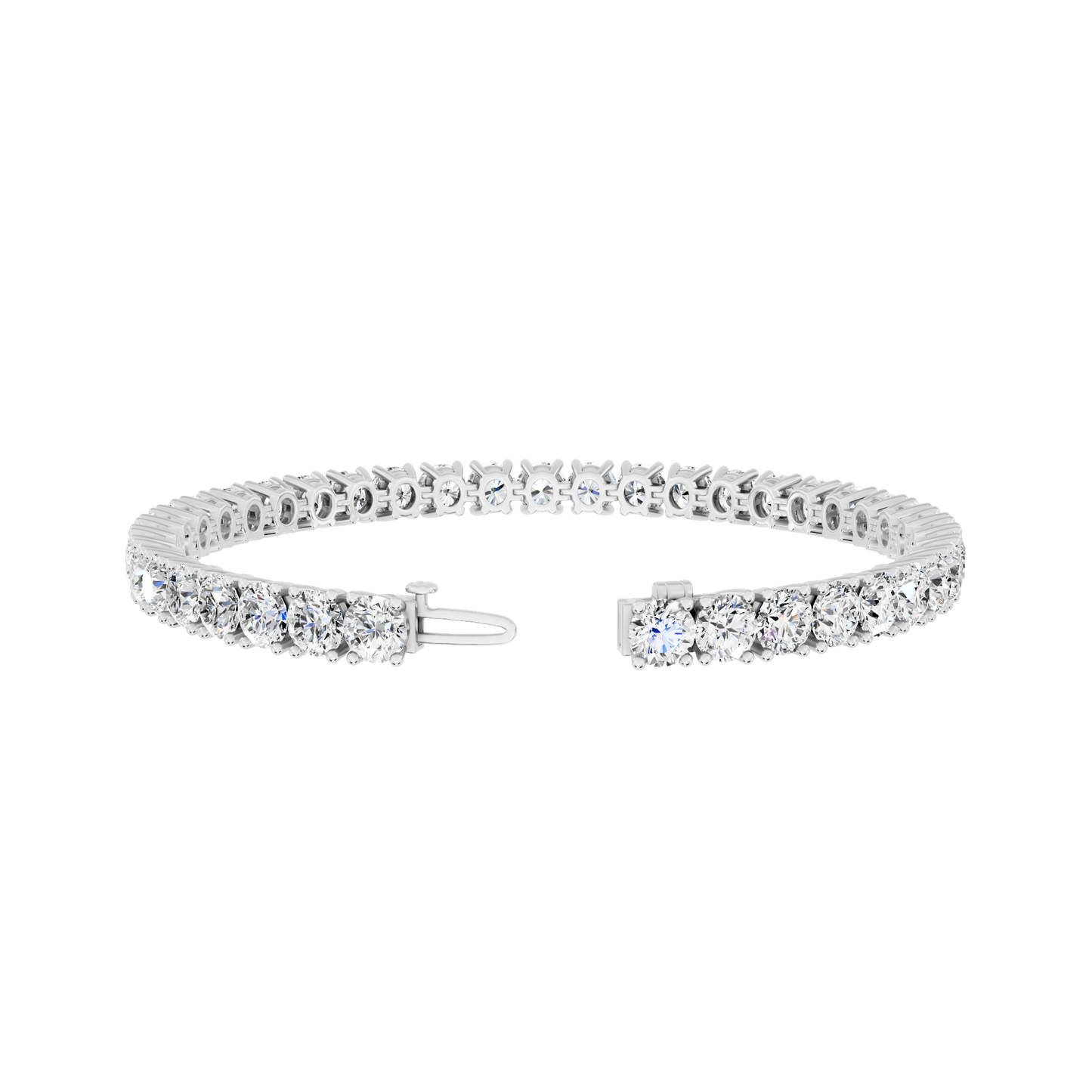 White Gold-Harmony - Lab-Grown Diamond Bracelet_view=OPEN