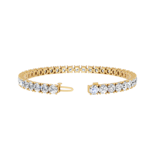 Yellow Gold-Harmony - Lab-Grown Diamond Bracelet_view=OPEN