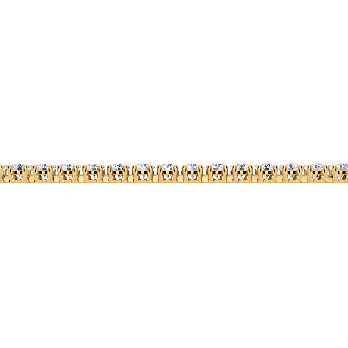Yellow Gold-Harmony - Lab-Grown Diamond Bracelet_view=SIDE