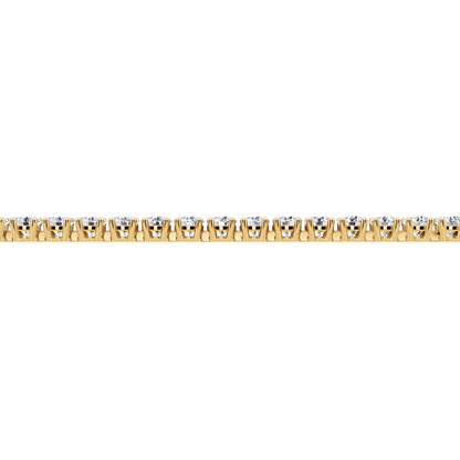 Yellow Gold-Harmony - Lab-Grown Diamond Bracelet_view=SIDE