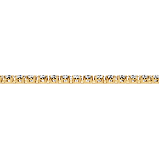 Yellow Gold-Harmony - Lab-Grown Diamond Bracelet_view=SIDE