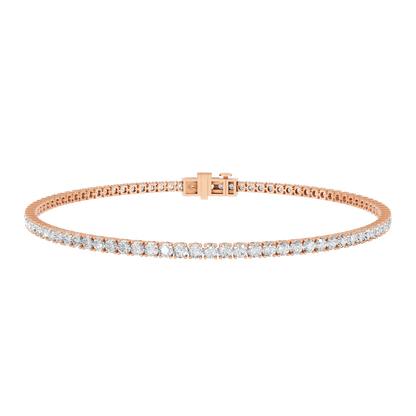 Pink Gold-Memoir - Lab-Grown Diamond Bracelet_view=3DH