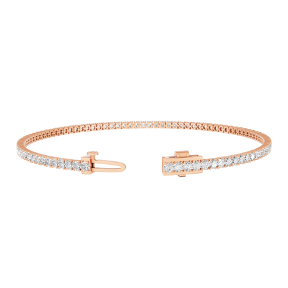 Pink Gold-Memoir - Lab-Grown Diamond Bracelet_view=OPEN