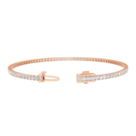 Pink Gold-Memoir - Lab-Grown Diamond Bracelet_view=OPEN