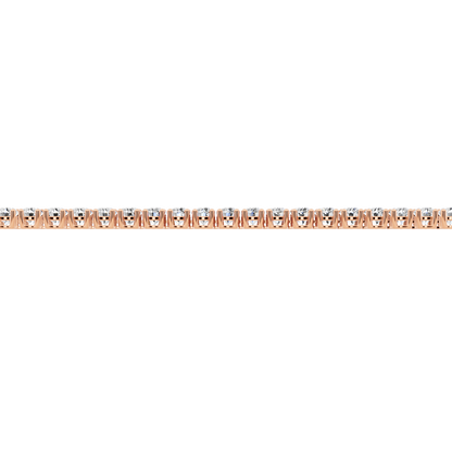 Pink Gold-Memoir - Lab-Grown Diamond Bracelet_view=SIDE