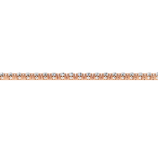 Pink Gold-Memoir - Lab-Grown Diamond Bracelet_view=SIDE