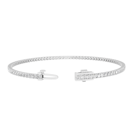 White Gold-Memoir - Lab-Grown Diamond Bracelet_view=OPEN