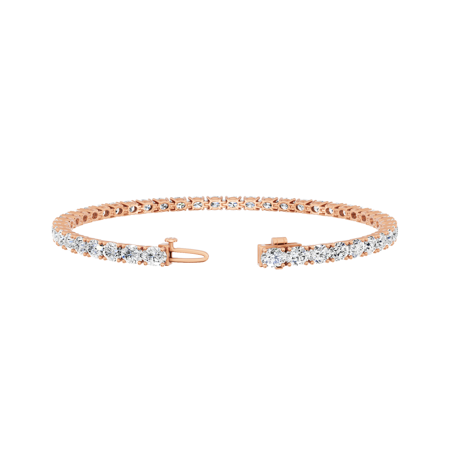 Pink Gold-Solstice - Lab-Grown Diamond Bracelet_view=OPEN