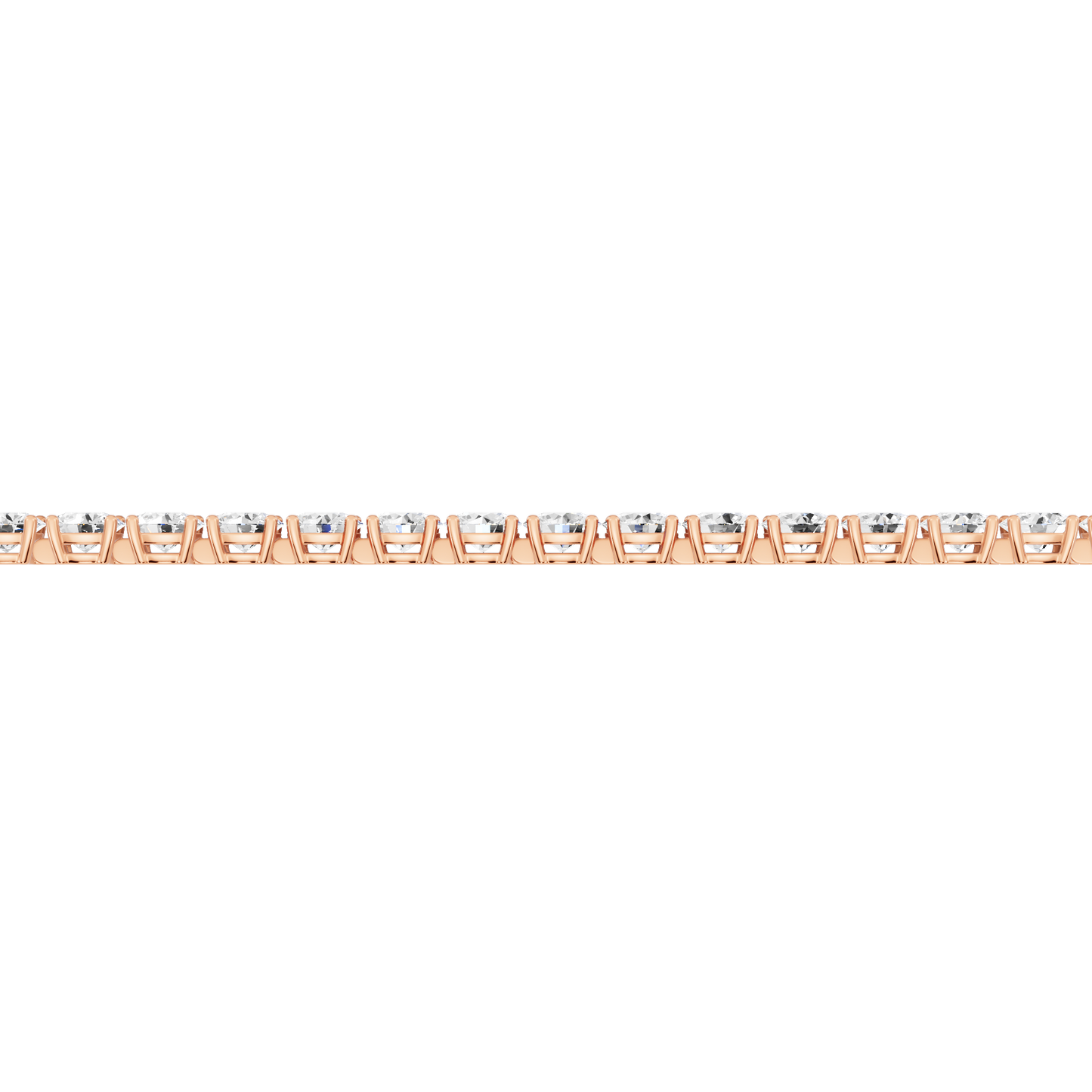 Pink Gold-Solstice - Lab-Grown Diamond Bracelet_view=SIDE