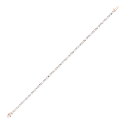 Pink Gold-Solstice - Lab-Grown Diamond Bracelet_view=TOP