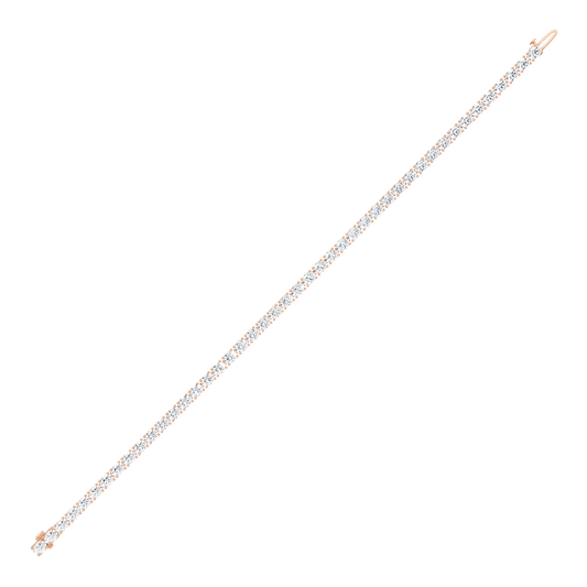 Pink Gold-Solstice - Lab-Grown Diamond Bracelet_view=TOP