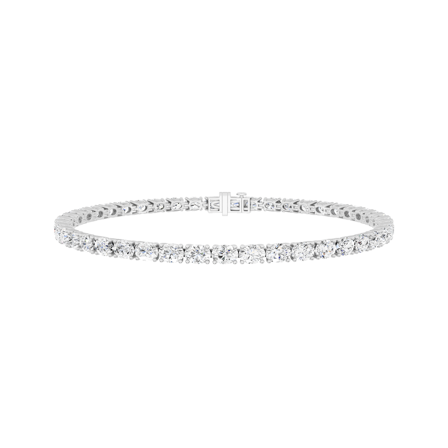 White Gold-Solstice - Lab-Grown Diamond Bracelet_view=3DH