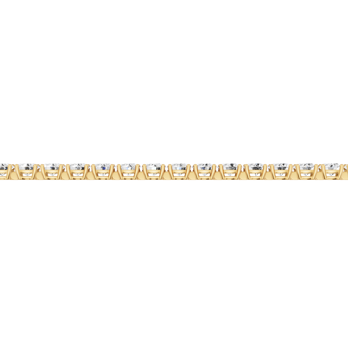 Yellow Gold-Solstice - Lab-Grown Diamond Bracelet_view=SIDE