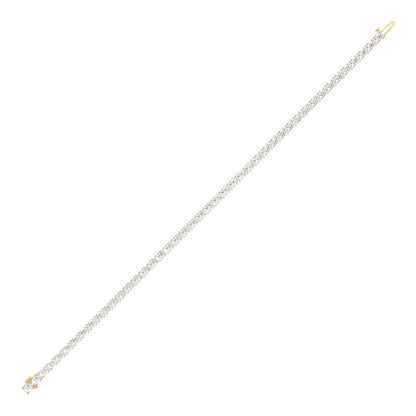 Yellow Gold-Solstice - Lab-Grown Diamond Bracelet_view=TOP