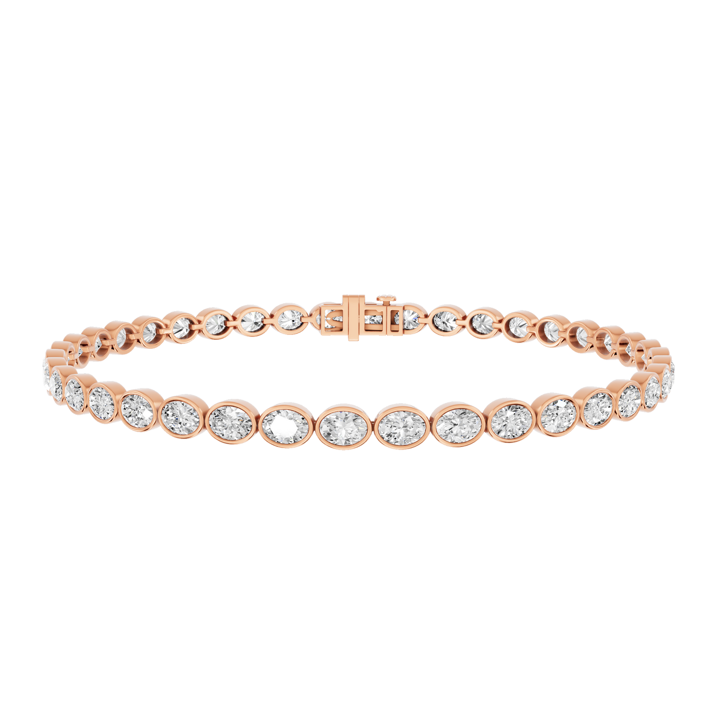 Pink Gold-Meridian - Lab-Grown Diamond Bracelet_view=3DH