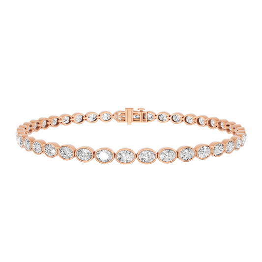 Pink Gold-Meridian - Lab-Grown Diamond Bracelet_view=3DH