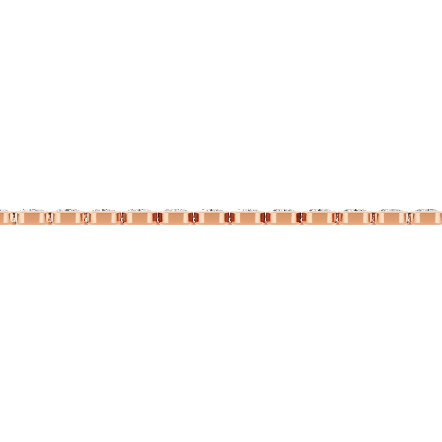 Pink Gold-Meridian - Lab-Grown Diamond Bracelet_view=SIDE
