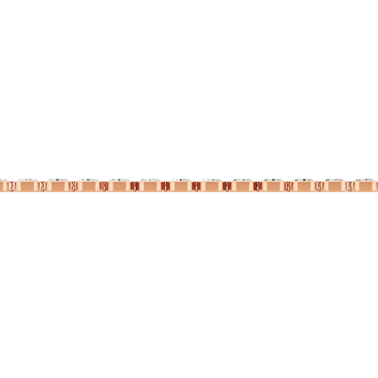 Pink Gold-Meridian - Lab-Grown Diamond Bracelet_view=SIDE