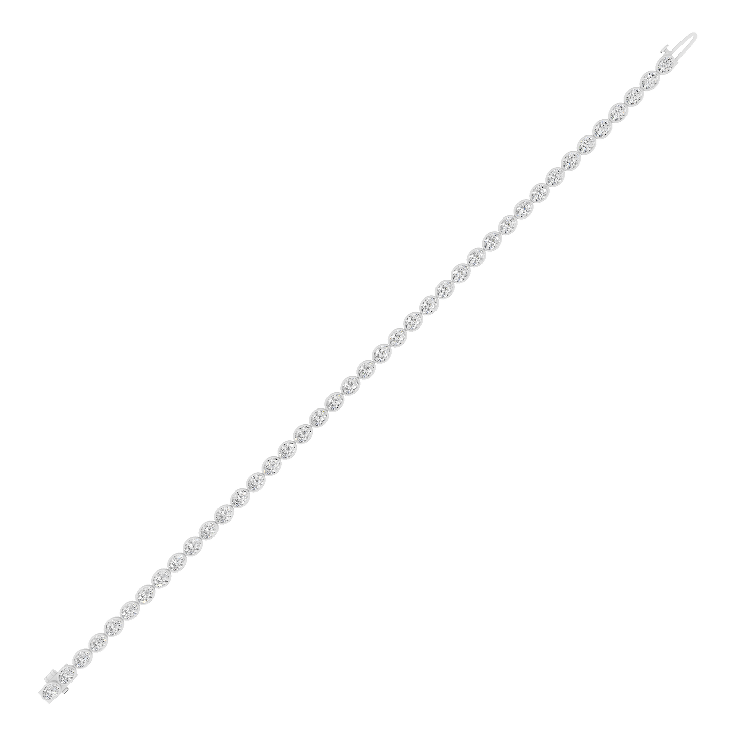 White Gold-Meridian - Lab-Grown Diamond Bracelet_view=TOP