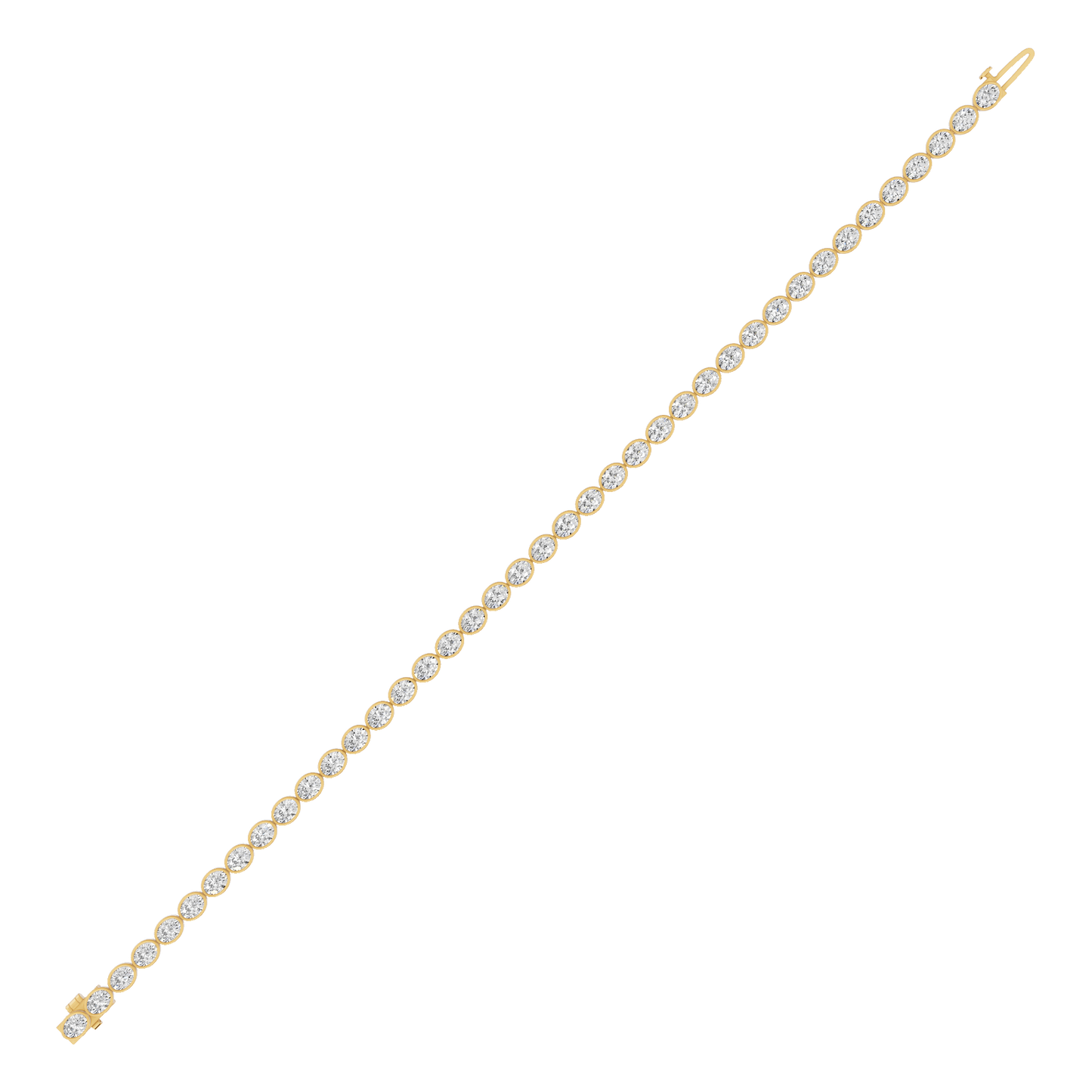 Yellow Gold-Meridian - Lab-Grown Diamond Bracelet_view=TOP
