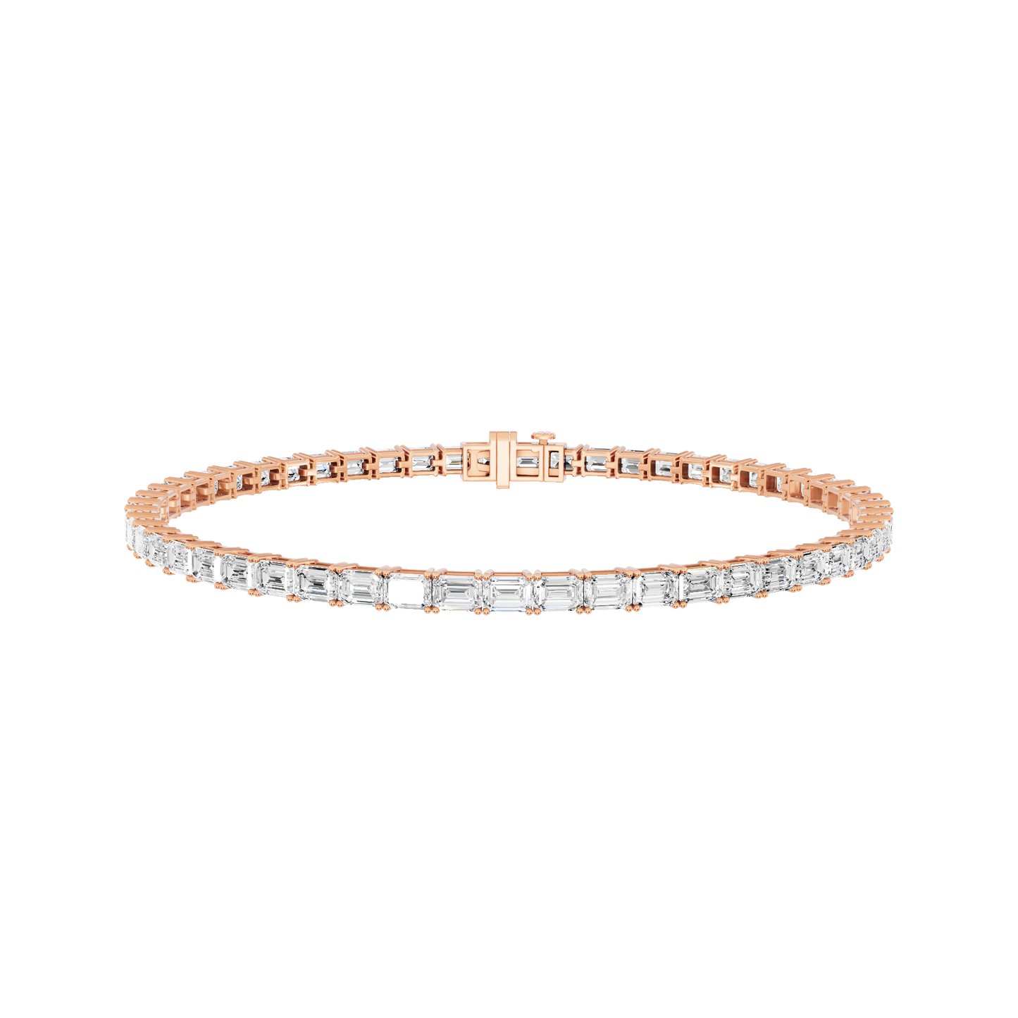 Pink Gold-Timeless - Lab-Grown Diamond Bracelet_view=3DH