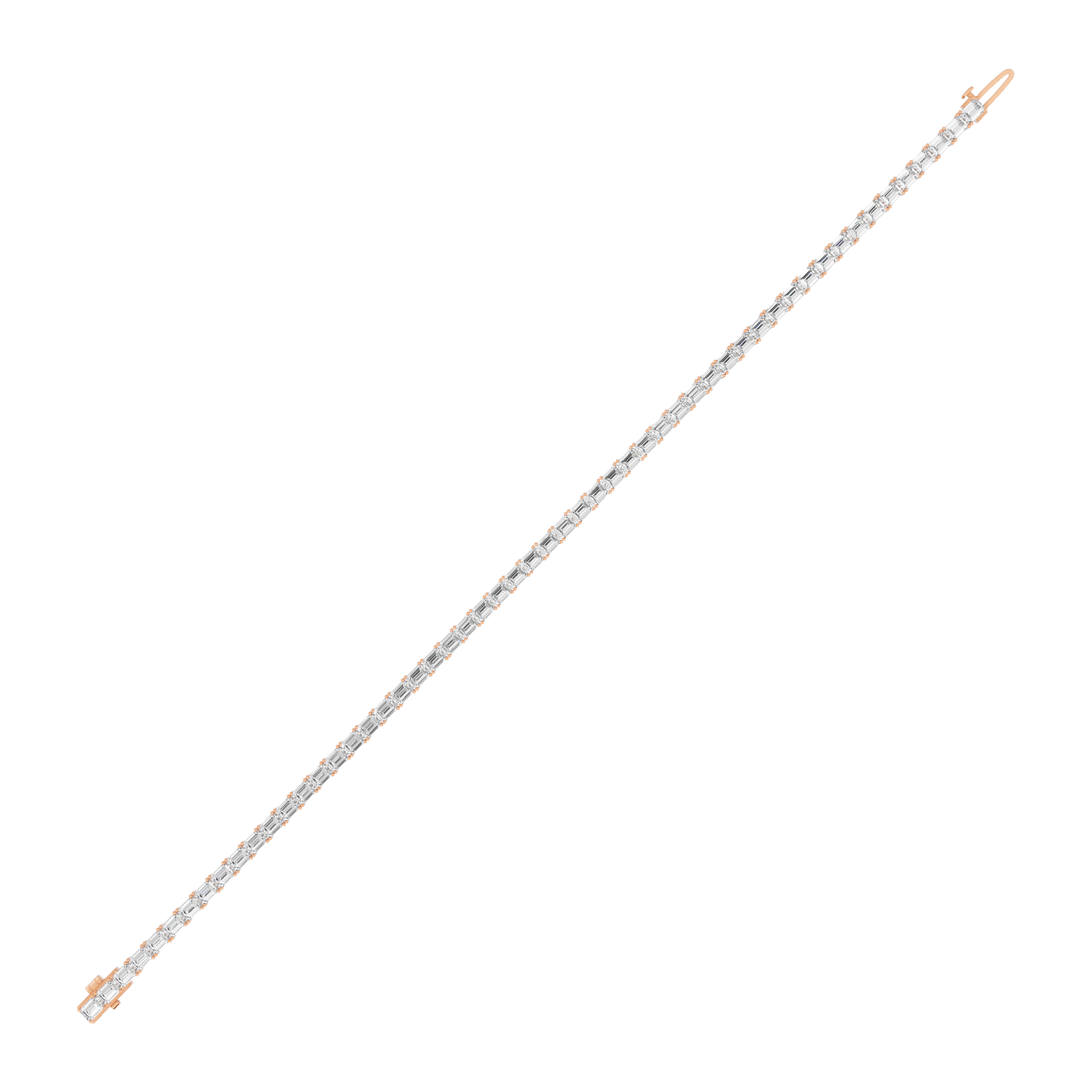 Pink Gold-Timeless - Lab-Grown Diamond Bracelet_view=TOP