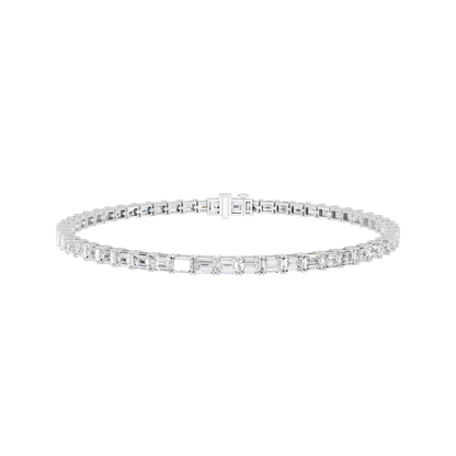 White Gold-Timeless - Lab-Grown Diamond Bracelet_view=3DH