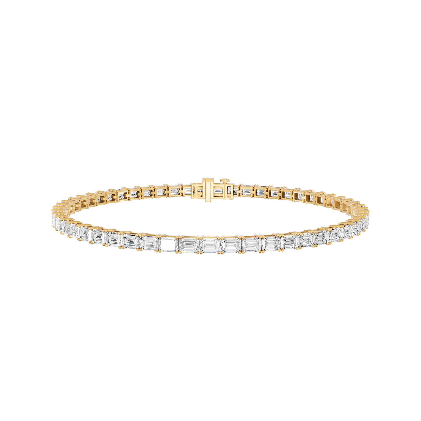 Yellow Gold-Timeless - Lab-Grown Diamond Bracelet_view=3DH