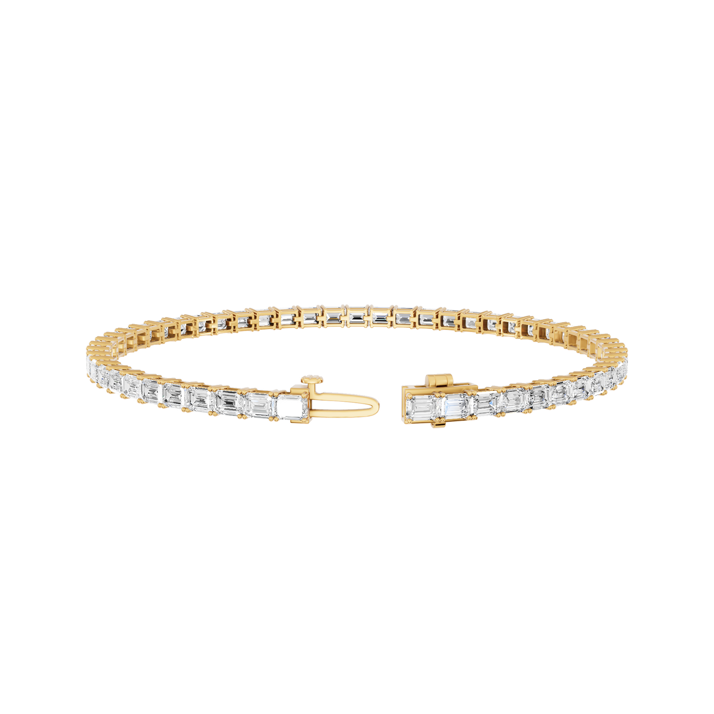 Yellow Gold-Timeless - Lab-Grown Diamond Bracelet_view=OPEN