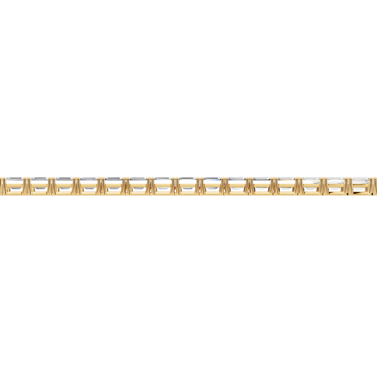 Yellow Gold-Timeless - Lab-Grown Diamond Bracelet_view=SIDE