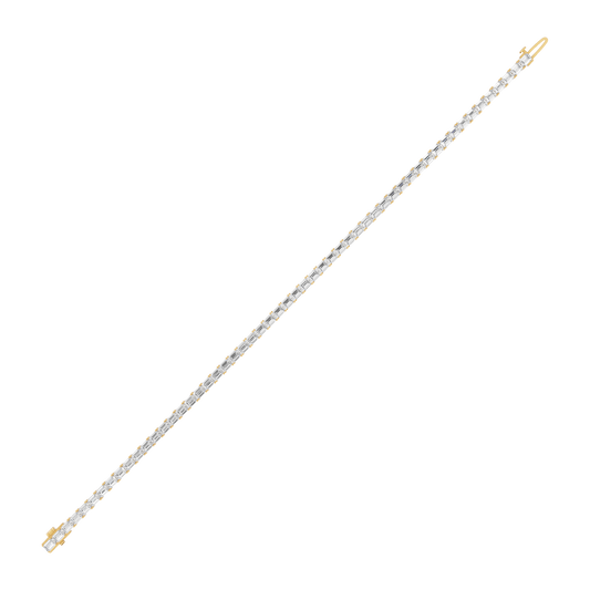 Yellow Gold-Timeless - Lab-Grown Diamond Bracelet_view=TOP