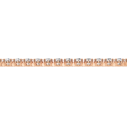 Pink Gold-Dynasty - Lab-Grown Diamond Bracelet_view=SIDE