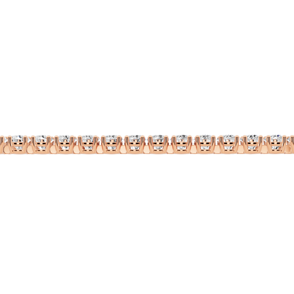 Pink Gold-Dynasty - Lab-Grown Diamond Bracelet_view=SIDE