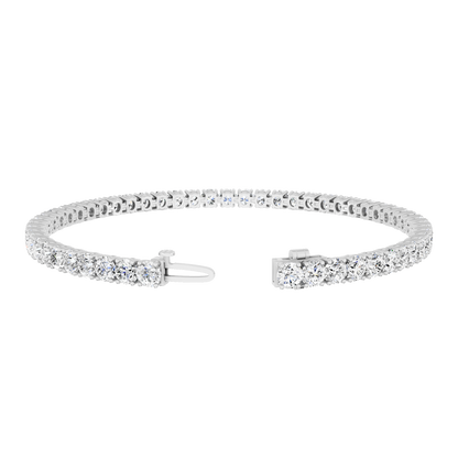 White Gold-Dynasty - Lab-Grown Diamond Bracelet_view=OPEN
