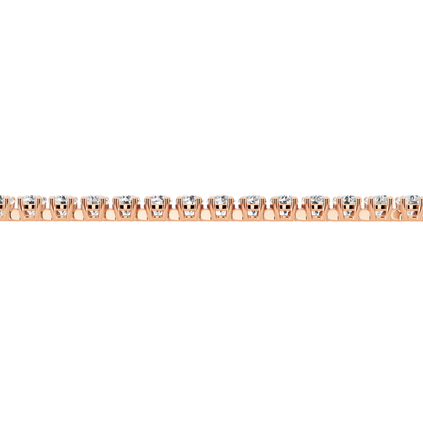 Pink Gold-Archive - Lab-Grown Diamond Bracelet_view=SIDE