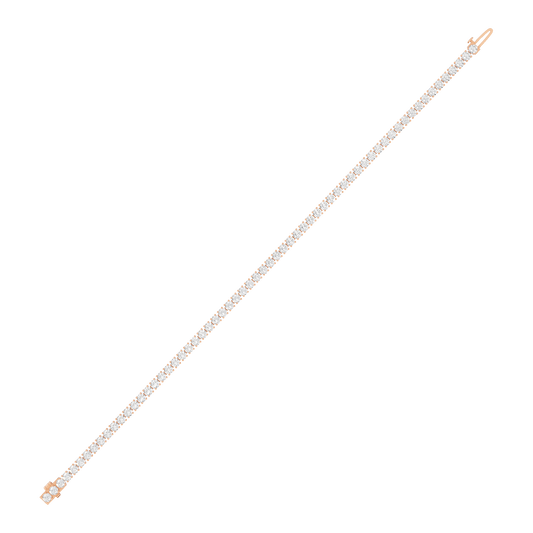 Pink Gold-Archive - Lab-Grown Diamond Bracelet_view=TOP