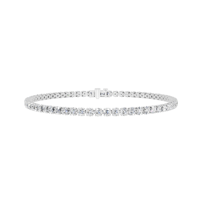 White Gold-Archive - Lab-Grown Diamond Bracelet_view=3DH
