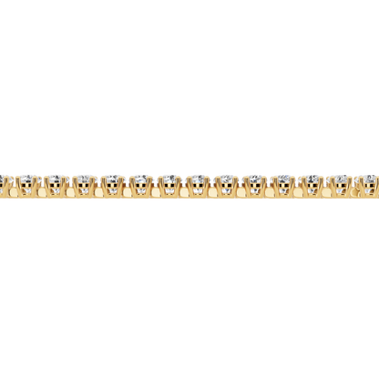 Yellow Gold-Archive - Lab-Grown Diamond Bracelet_view=SIDE